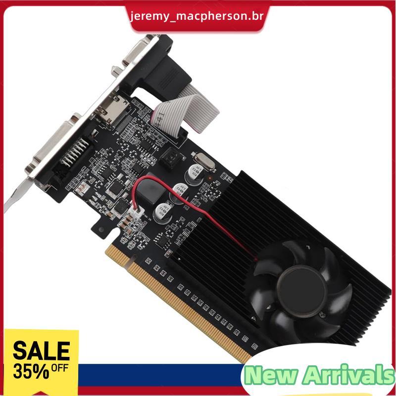 Placa Gráfica DDR3 1GB GT210 1G DDR3 Para Jogos