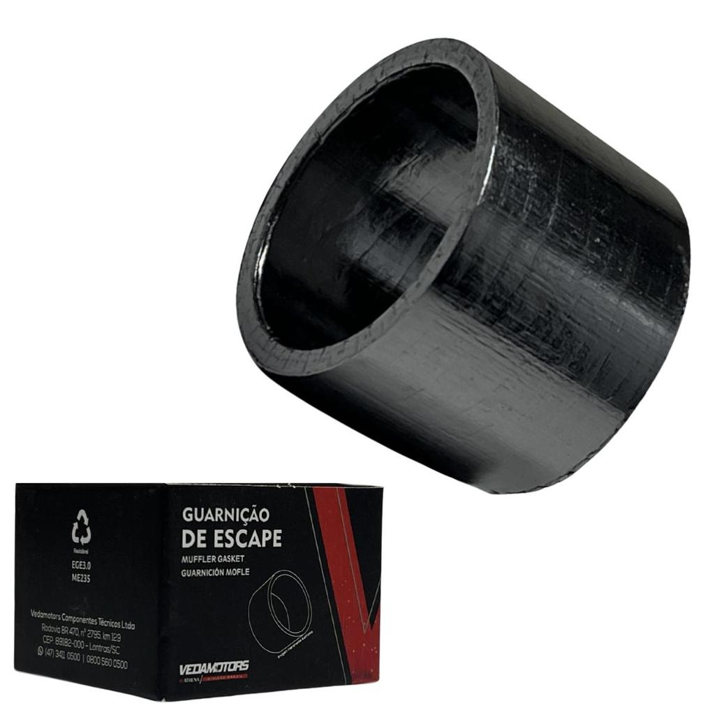 Junta Guarnição Escape Xt 225 Tdm 225 Virago 250 Mt-03 R3 Vedamotors