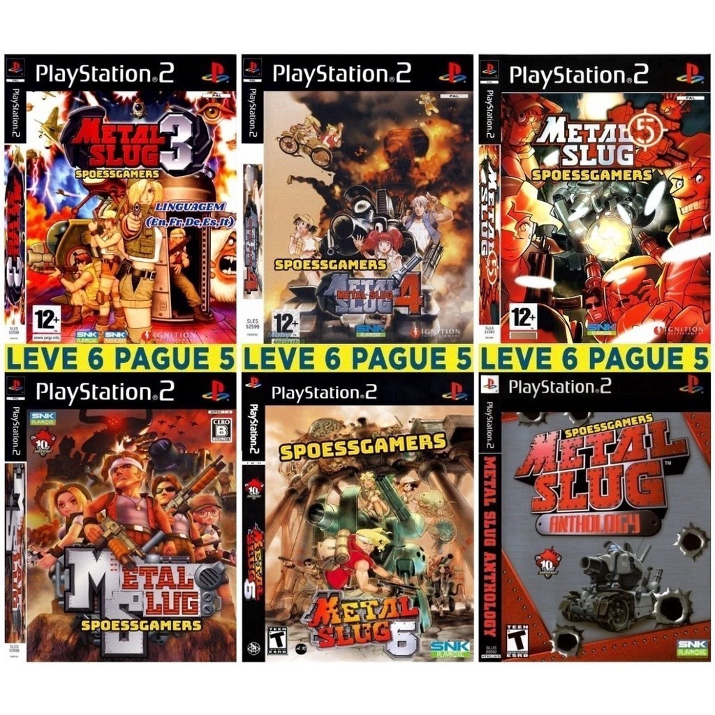 PS2 Kit Metal Slug Collection ( s) Alter Games