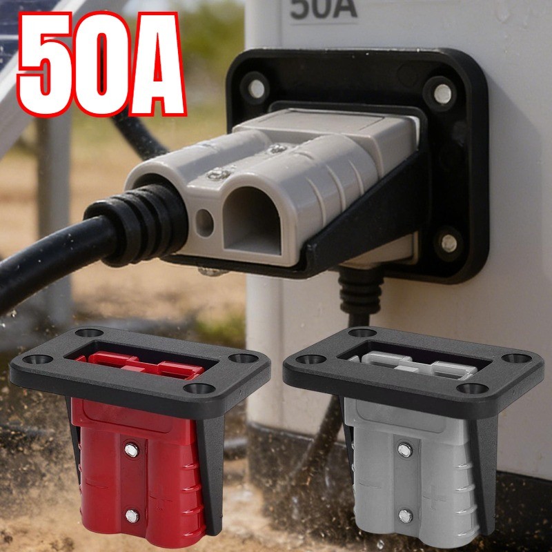Conector Anderson 50A-Kit De Montagem De Painel Universal-Para Veículos RV Yacht Truck Bus-Suporte De Instalação Integra