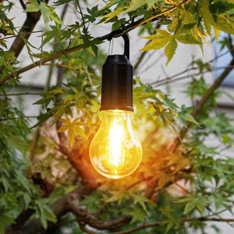 Imagem Lâmpada Recarregável Para Barraca De Acampamento E Pesca Luz Portátil Usb de Pendurar