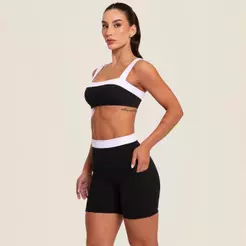 Short Vitalize Preto Poliamida