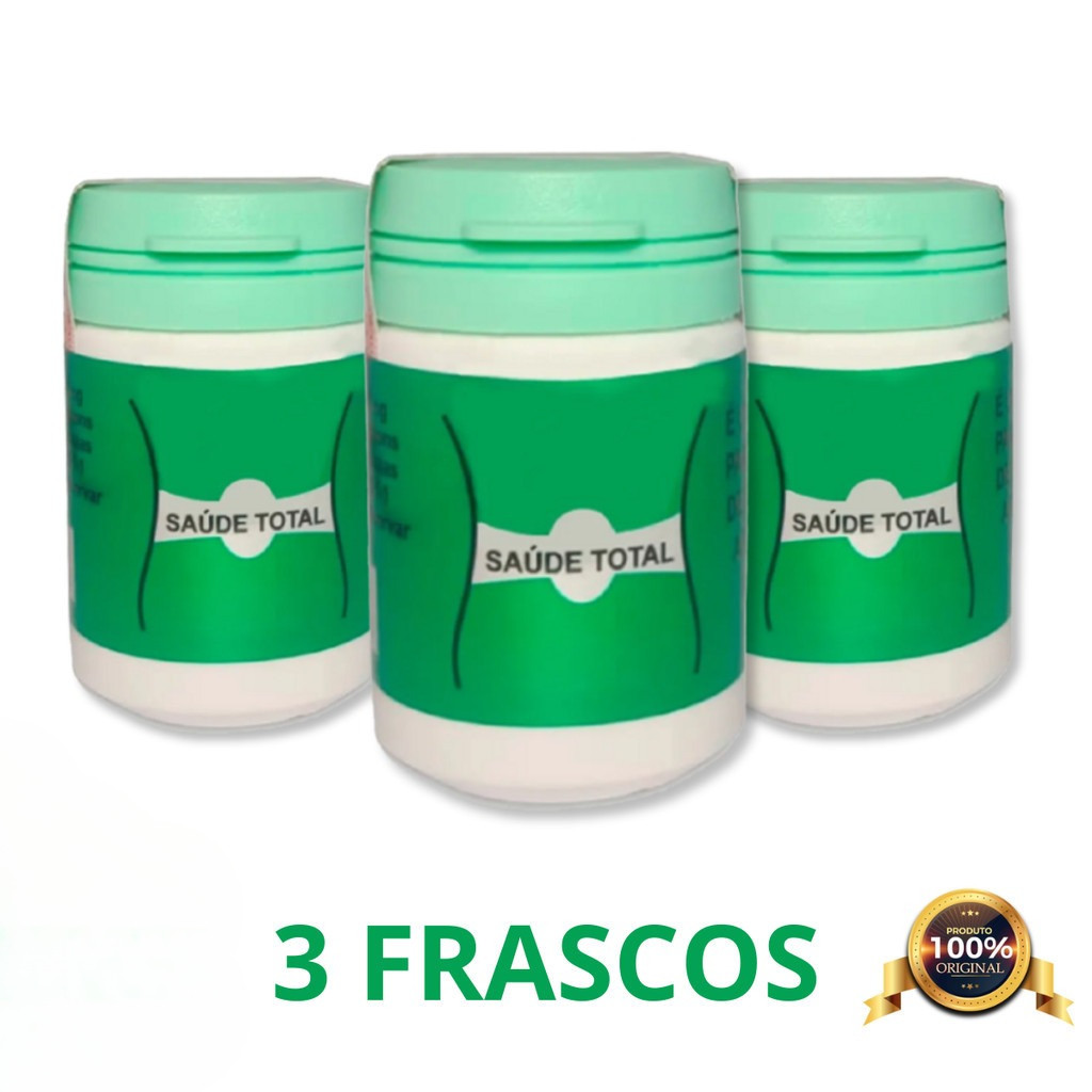 Kit 3 Frascos Harp Saú.de Total - ORIGINAL