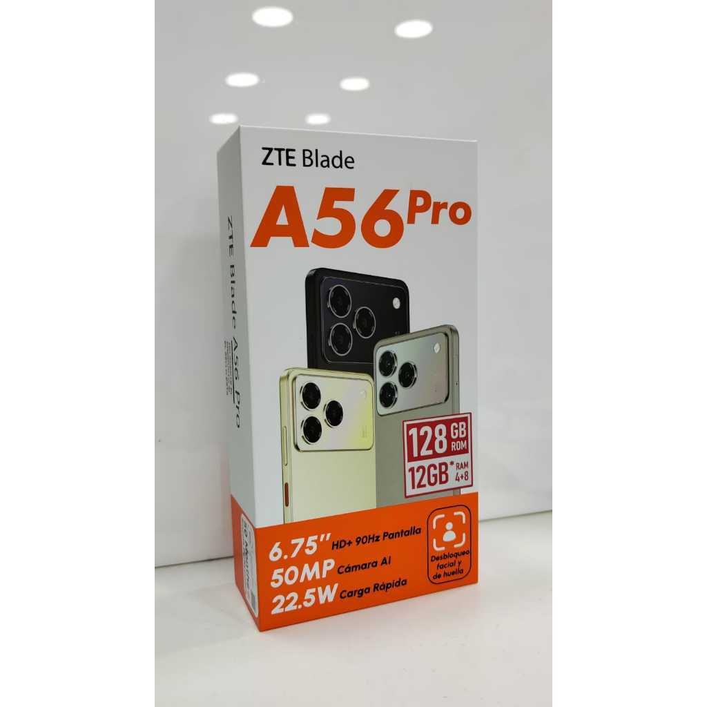 Celular Nubia ZTE A56 Pro 4GB RAM 128GB MEMORIA Potência Tela 90Hz e Bateria de Longa Duração