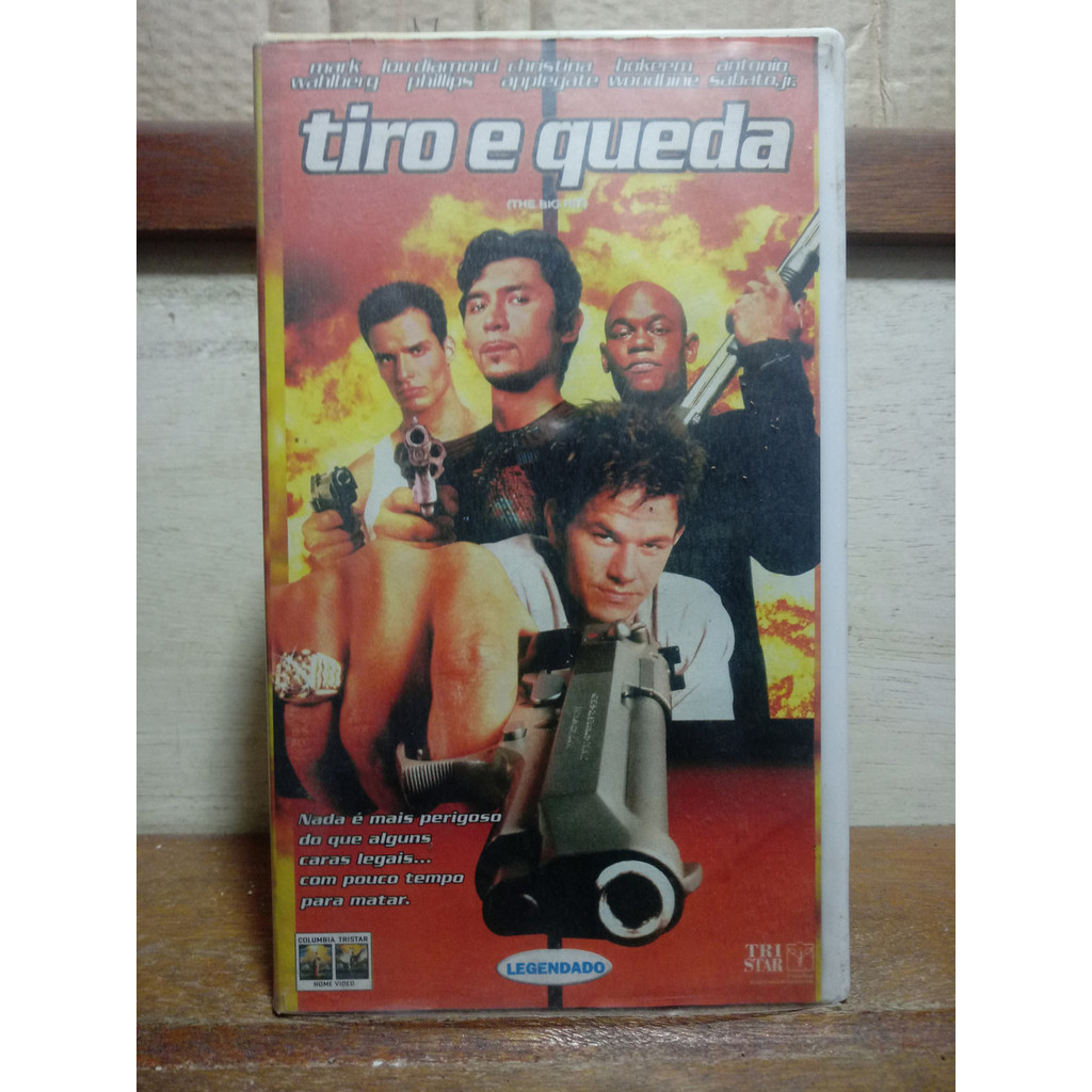 Vhs Tiro E Queda - Mark Wahlberg