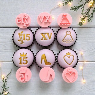 Kit Carimbos Para Doces 15 Anos em Oferta na Shopee