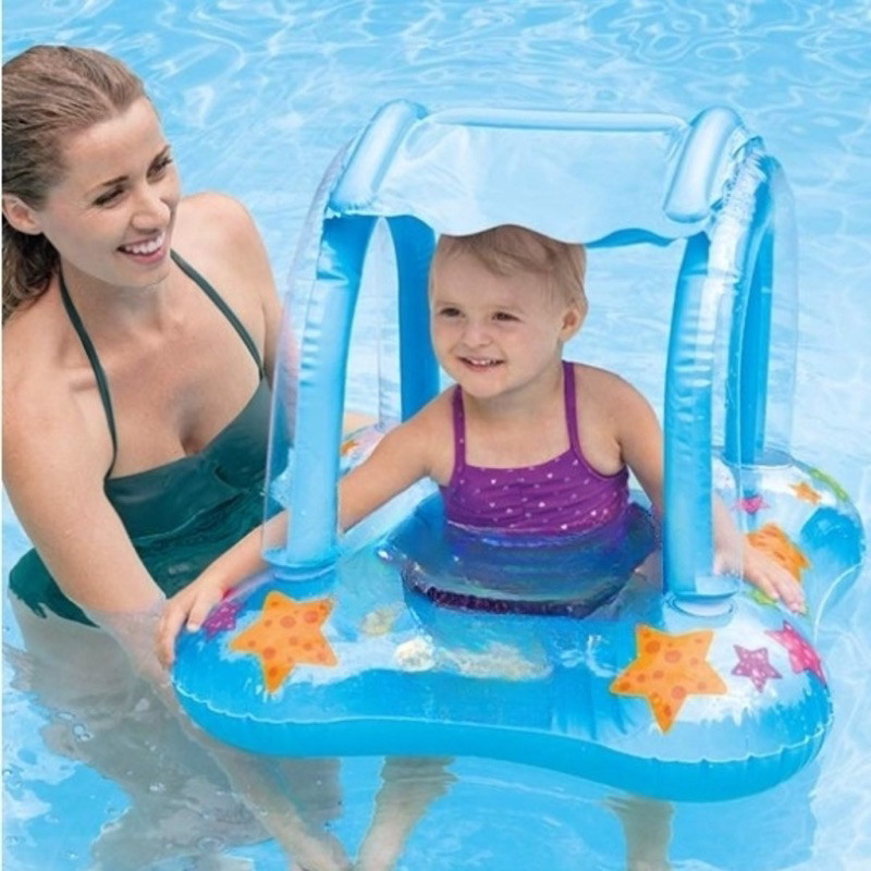 Boia Bote Bebê Cobertura Fraldinha Petrim Infantil Piscina Perninha RD1116