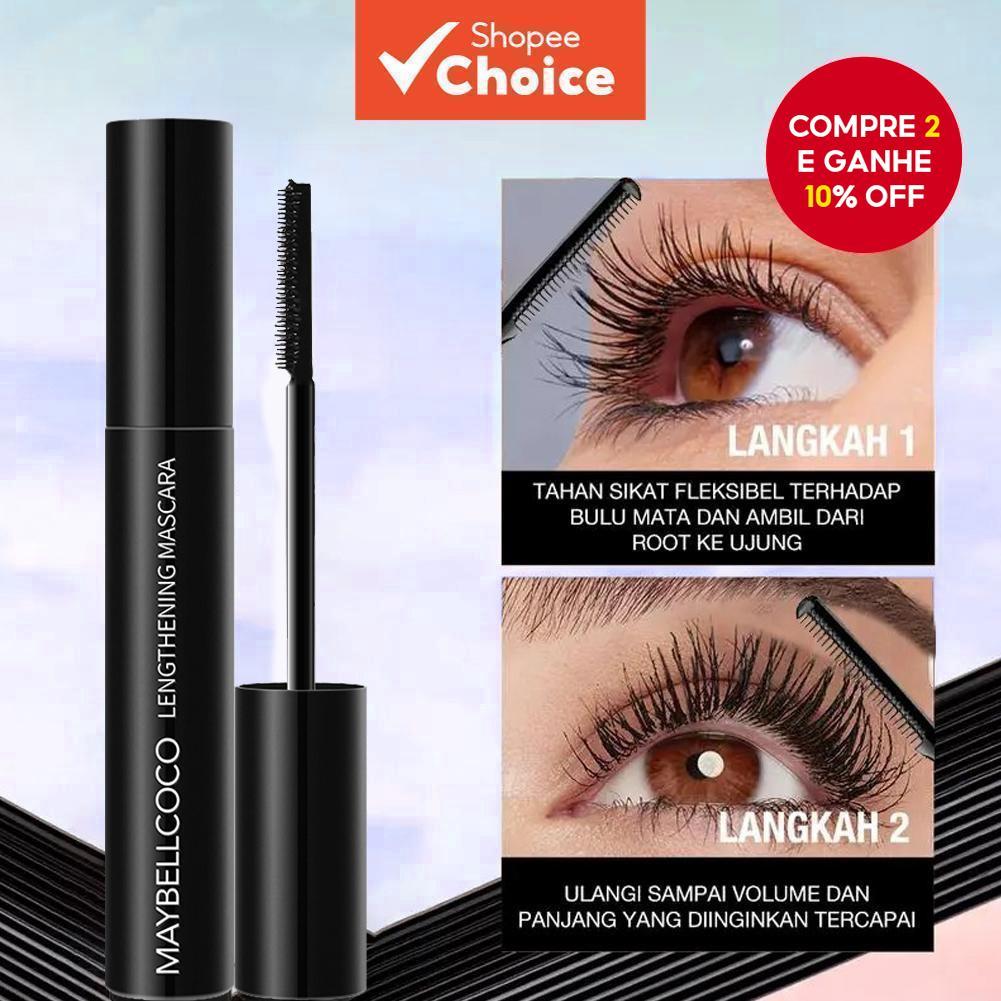 Máscara Volumizadora MAYBELLCOCO-À Prova D'água E De Longa Duração em Oferta na Shopee