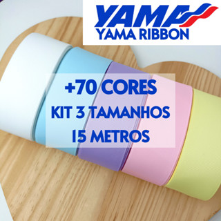Kit Fita Gorgurão YAMA Nº2 | Nº5 | Nº9 - 5 Metros de Cada Tamanho em Oferta na Shopee