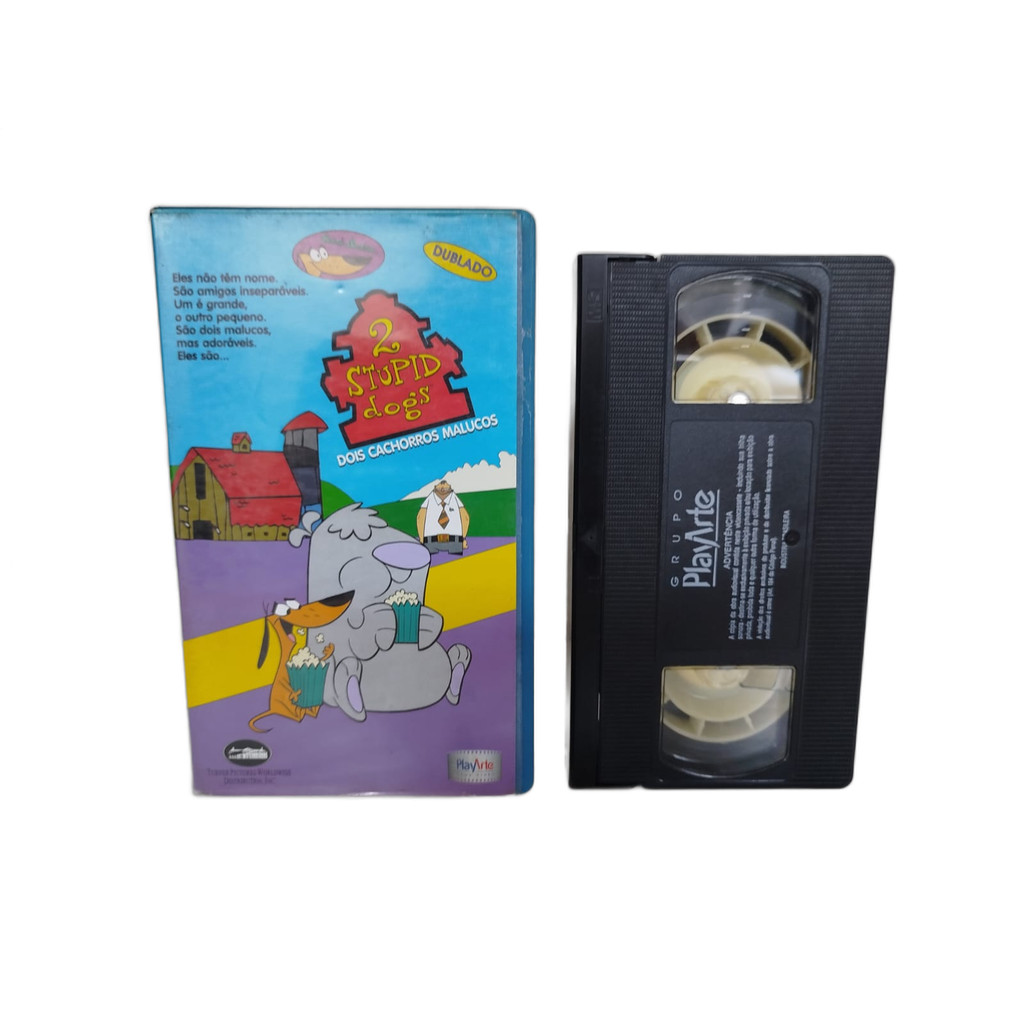 VHS DOIS CACHORROS MALUCOS 2 - DUBLADO