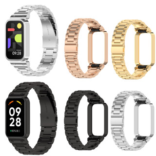Pulseira Inteligente + Capa Para Redmi Band 3 2/Xiaomi Smart 8 9 Active Strap + Case De Substituição De Aço Inoxidável 2 em Oferta na Shopee