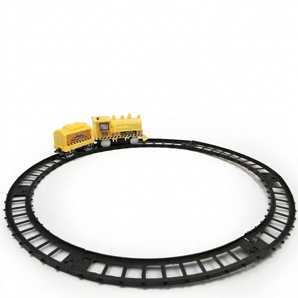 Trem Locomotiva Infantil com Trilhos de Montar Super Trilhos novidade