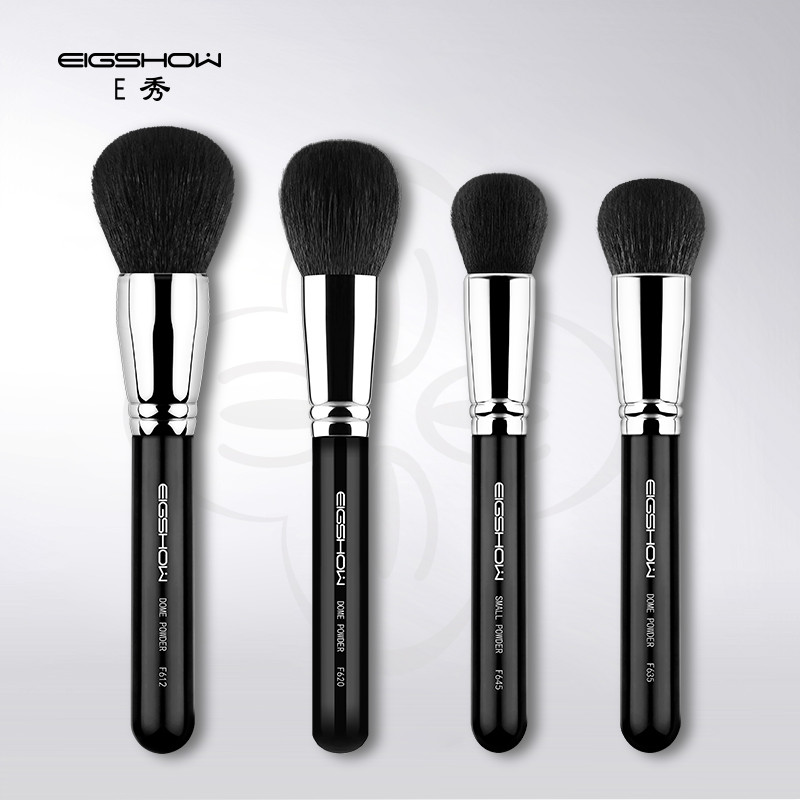 Eigshow pincel de Blush com cabeça de cogumelo, um pacote de cabelo de Animal, cabeça redonda, pincel de pó prensado, so