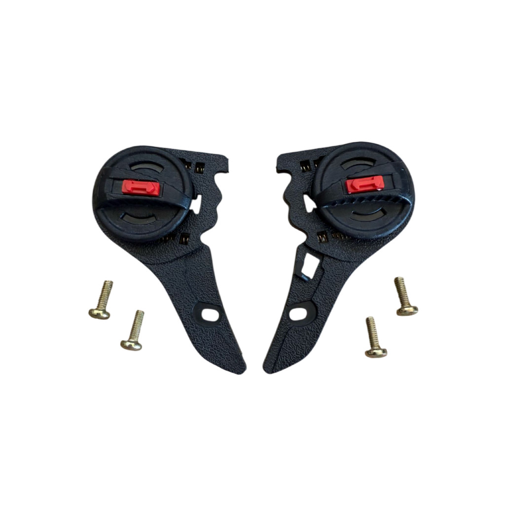 Kit Reparo Viseira capacete Moto Completo Botão Fixação Fw3 Gt Gtn Ls2 Ff358 Ff396 Com Parafuso G conect