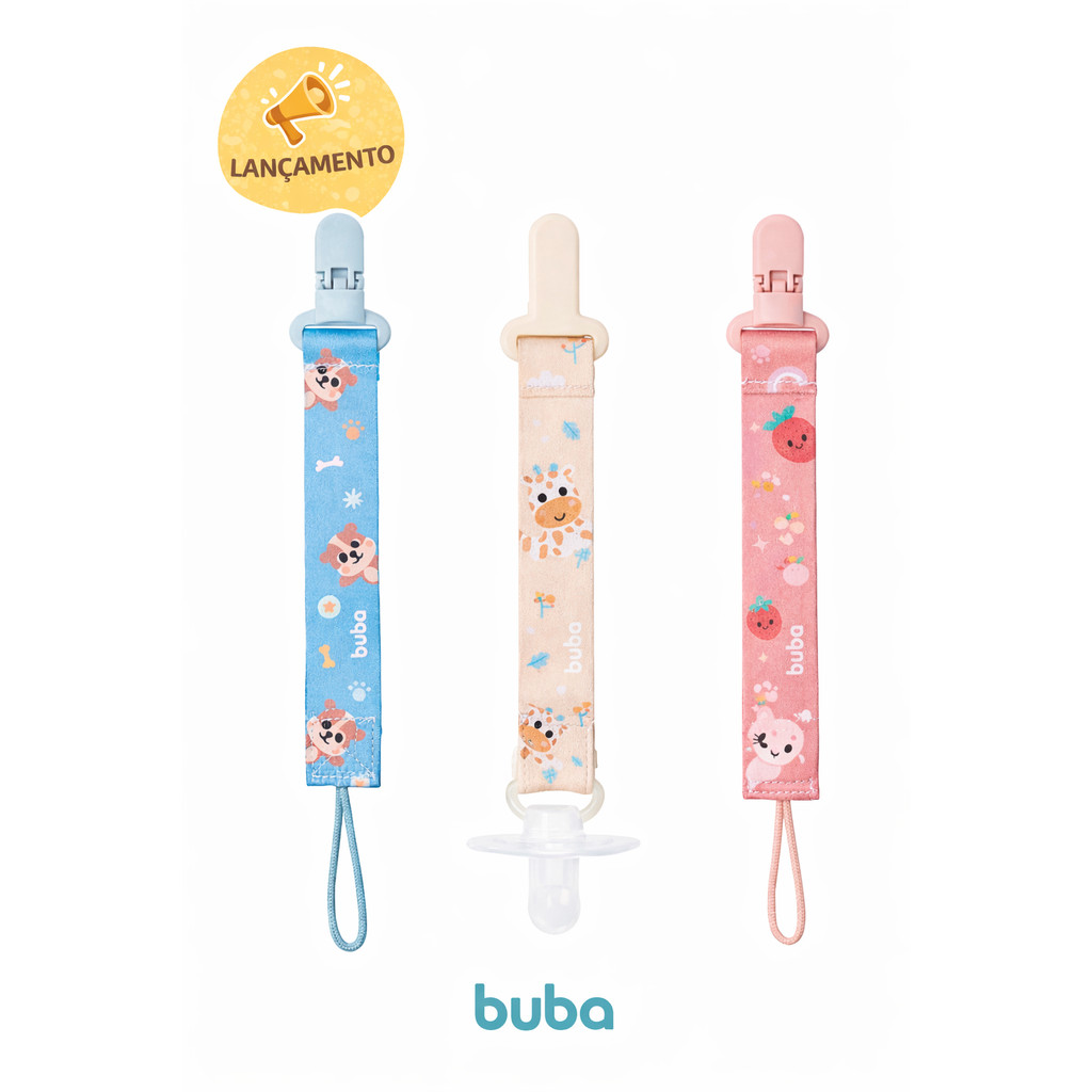 PRENDEDOR DE CHUPETA BUBA ZOO