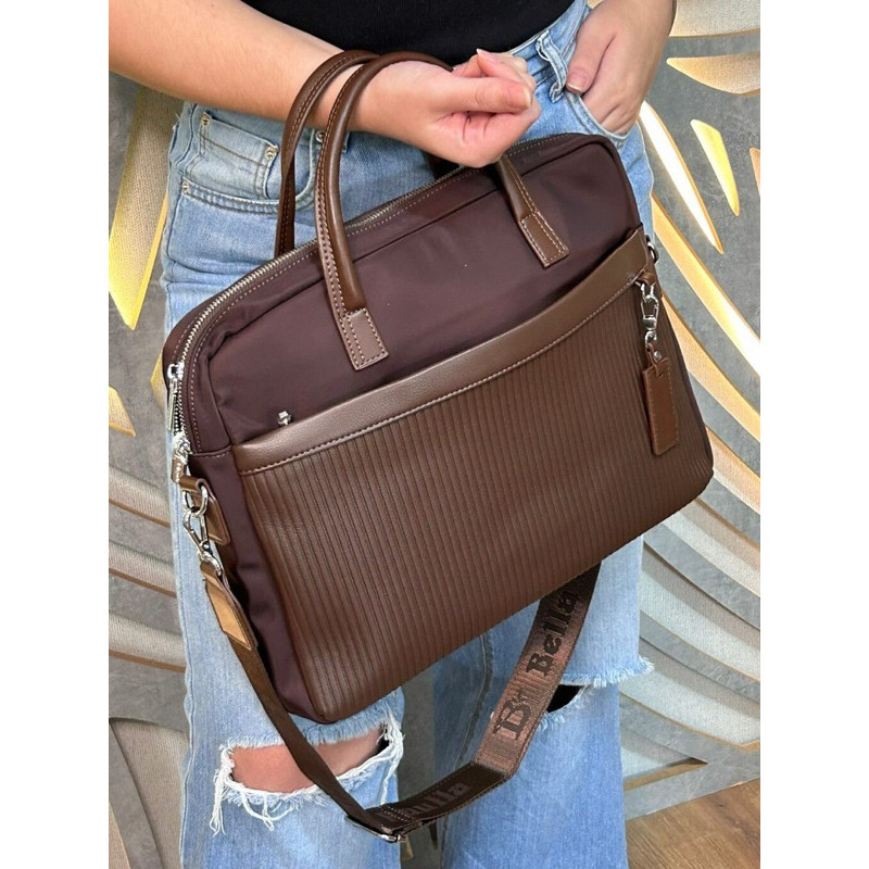 Bolsa executiva pasta para notebook original Bella Paula