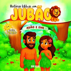 Livro de Atividades Turminha Paraiso Histórias Bíblicas Com o Jubão Adão e Eva 16 Páginas