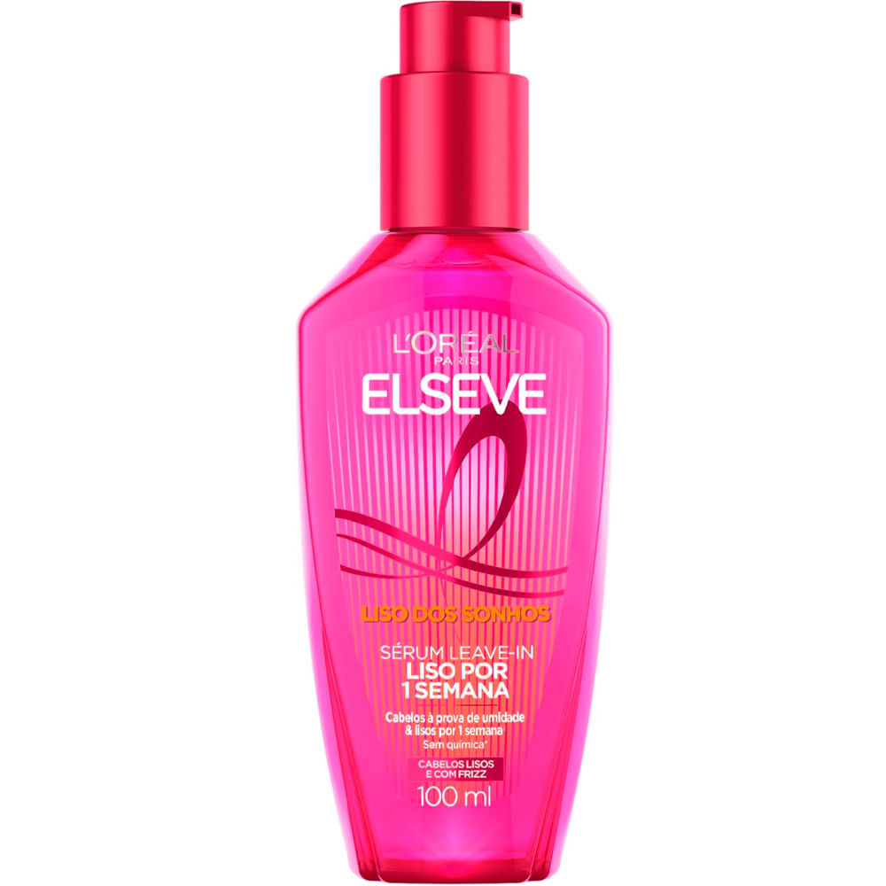 Sérum Leave in Elseve Liso dos Sonhos 100ml