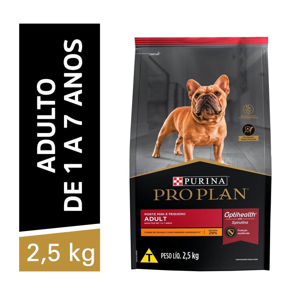 Ração Nestlé Purina Pro Plan Adult Cães Mini&Peq - 2.5 Kg