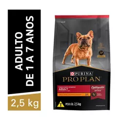 Ração Nestlé Purina Pro Plan Adult Cães Mini&Peq - 2.5 Kg