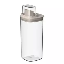 Dispenser de Lavanderia Quadrado Flow Para Sabão em Pó, Amaciante e Sabão Líquido 1,5L DFW400 - Ou