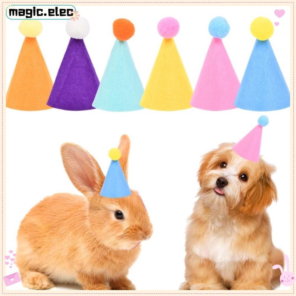 MAGIC Mini Chapéus De Festa , Conjunto Colorido De 6 Peças , Cone , Lindos Leves , Comemoração De Ano