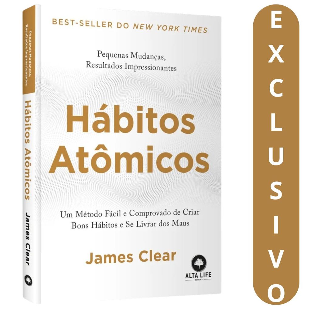 Livro Hábitos Atômicos | James Clea