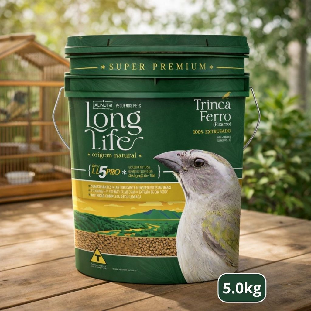 Long Life Extrusada Trinca Ferro Balde 5Kg