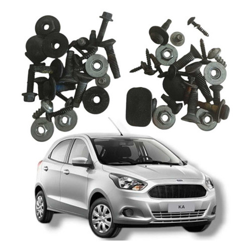 Par Jogo Parafuso Portas Traseiras Ford Ka 2017