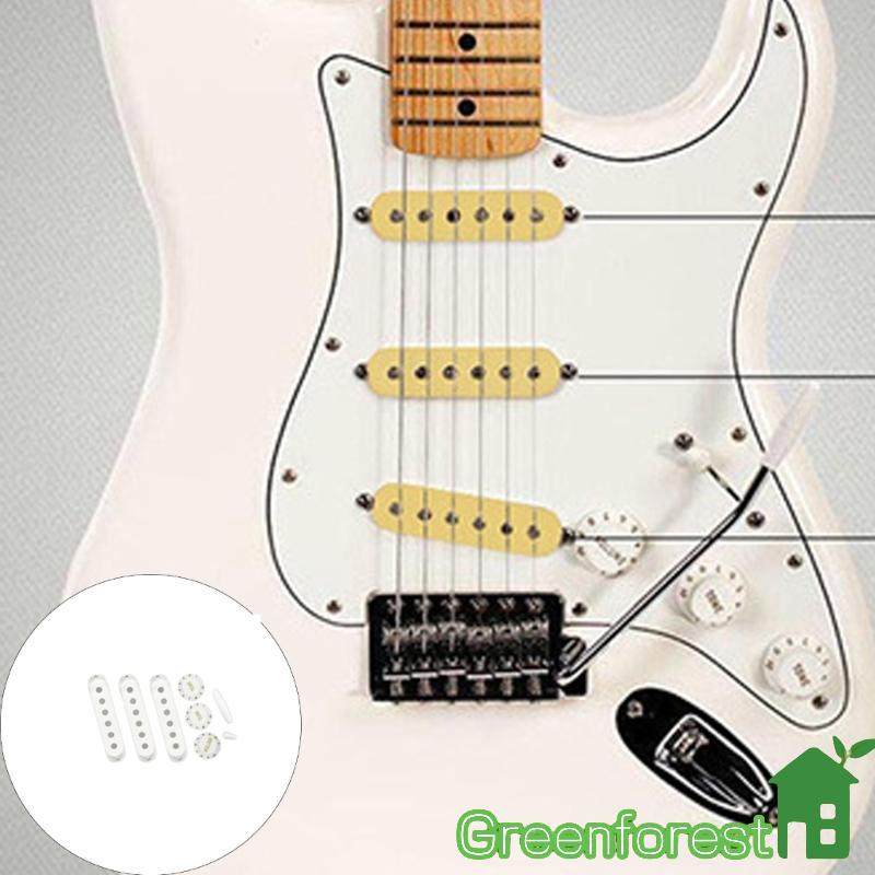 greenfor Capa Captador Guitarra, Suporte 1 Volumes, 2 Botões, Interruptores