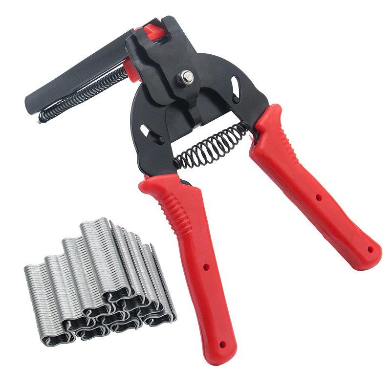 Alicate de amarração para gaiolas tipo M, alicate para anéis de fixação para gaiolas de frango, coelho e pomba, alicate