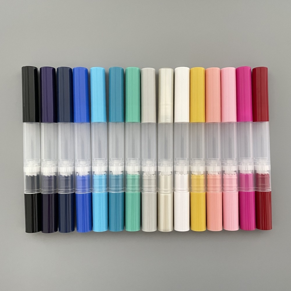 Embalagem descartável rotativa caneta vazia 3ML multicolorido estilo perspectiva média preço único nutrição óleo líquido
