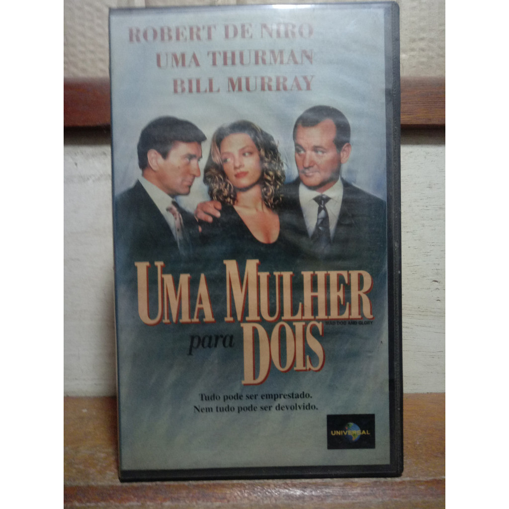 Vhs Uma Mulher Para Dois - Uma Thurman - Bill Murray