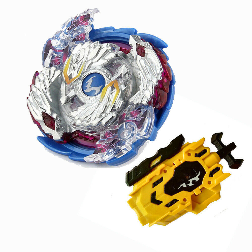 Beyblade Burst Giro B-97 Nightmare Longinus Luinor Com-88-119 L-R Lançador De Corda