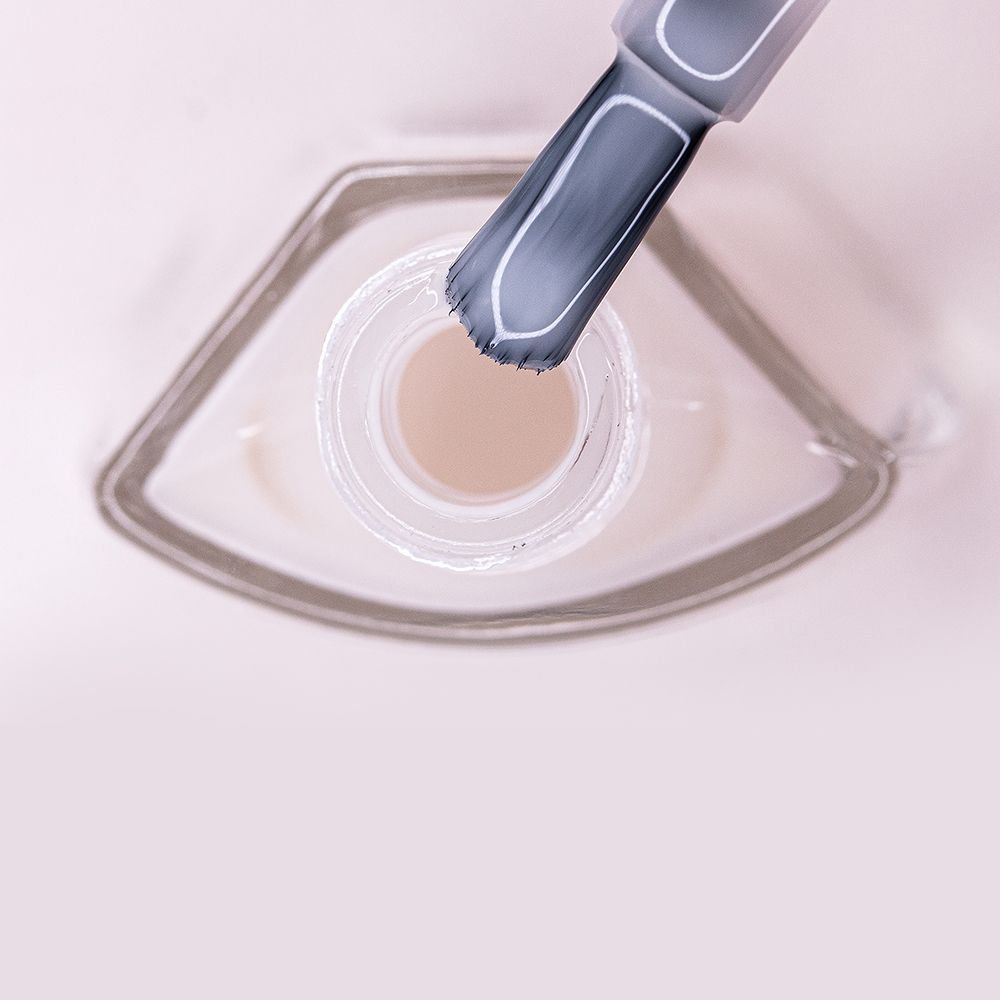 Detalhes do Esmalte Risqué Diamond Gel Chá Branco Natural 9,5ml