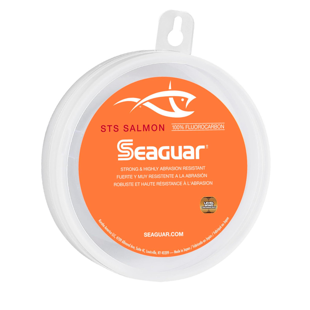 Linha Seaguar STS Salmon Fluorcarbono Leader 20Lb 0.40mm 91,6m Anti-Torção