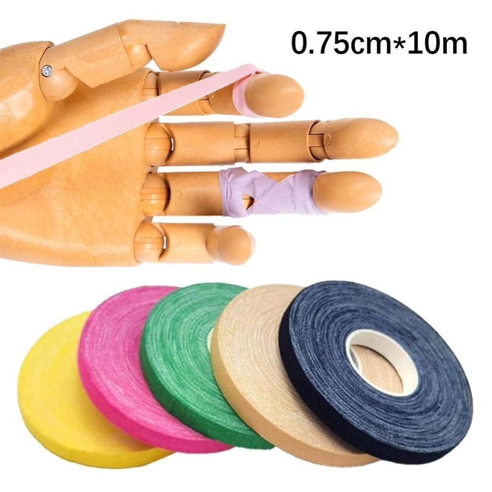 10 Metros de Bandagem Elástica Proteção Fita para Dedos Esportiva Autoadesiva Suporte Seguro E2L6