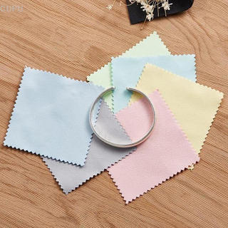[CU] Pano De Polimento De Limpeza De Cores 8x8cm Macio De Ferramentas De Joias * 100 PH