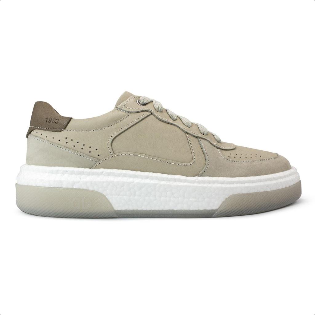 Tênis de Couro Democrata Masculino Denim Beat Pulse 623101