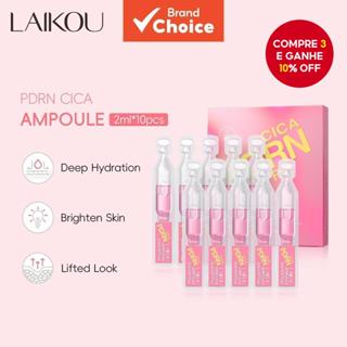 LAIKOU PDRN CICA Ampola Intensiva de Reparação Soro de Pele de Vidro Para Um Acabamento Refinado e Radiante Hidratação em Oferta na Shopee