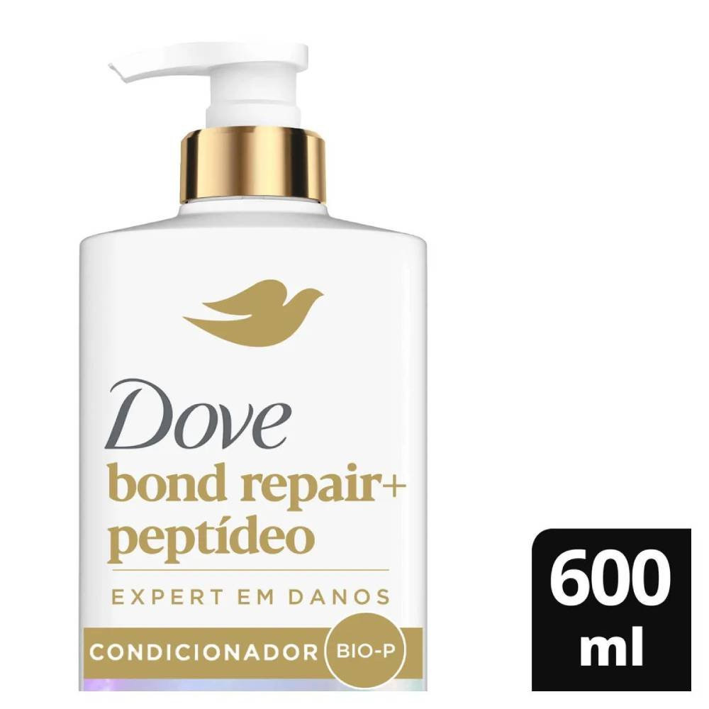 Condicionador Dove Bond Repair + Peptídeos 600ml em Oferta na Shopee