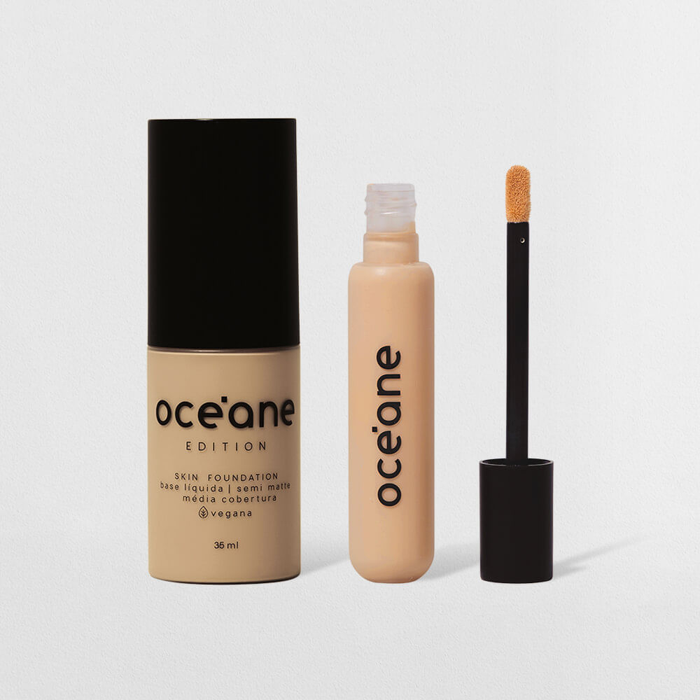 Kit Base Líquida 210l Corretivo + Líquido Fair Océane Edition (2 Produtos)