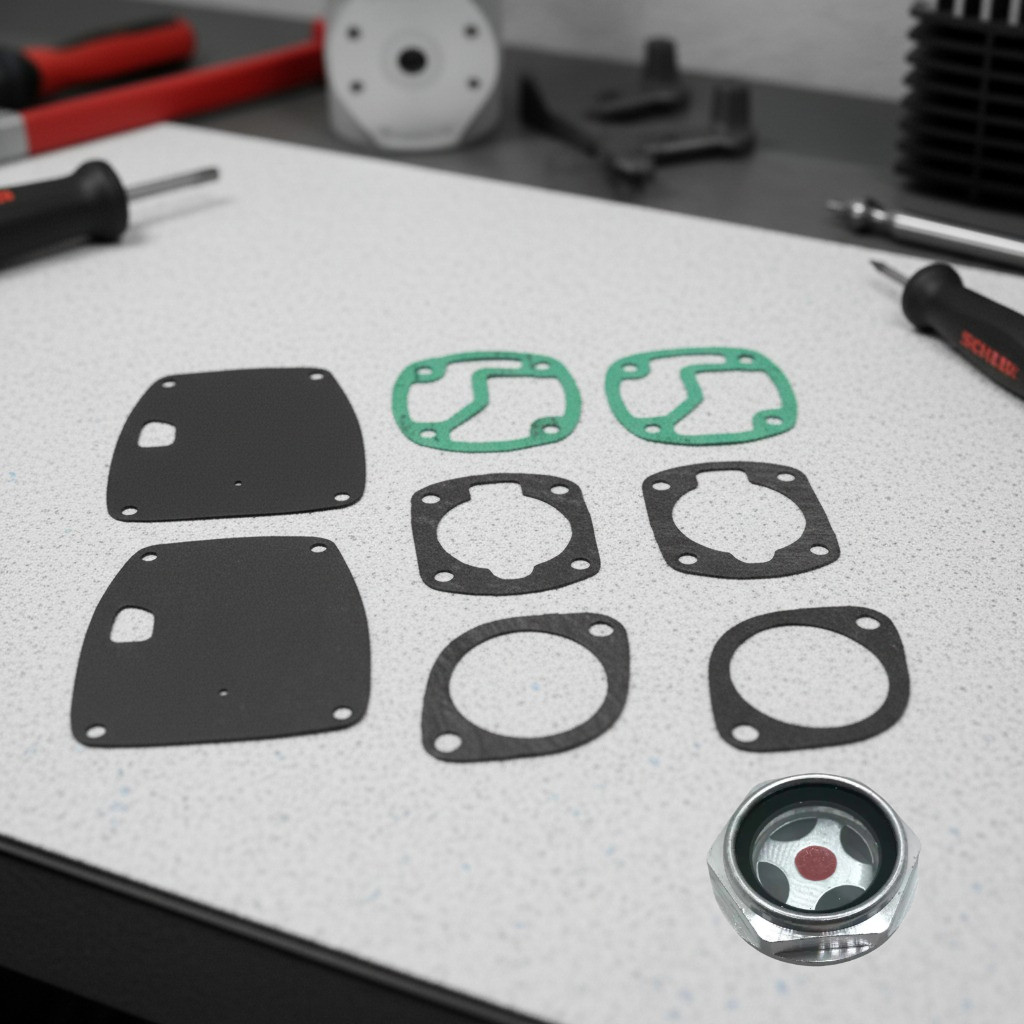 Kit Juntas + Visor De Oleo Schulz Csv 10 Pro / Csv 5,2