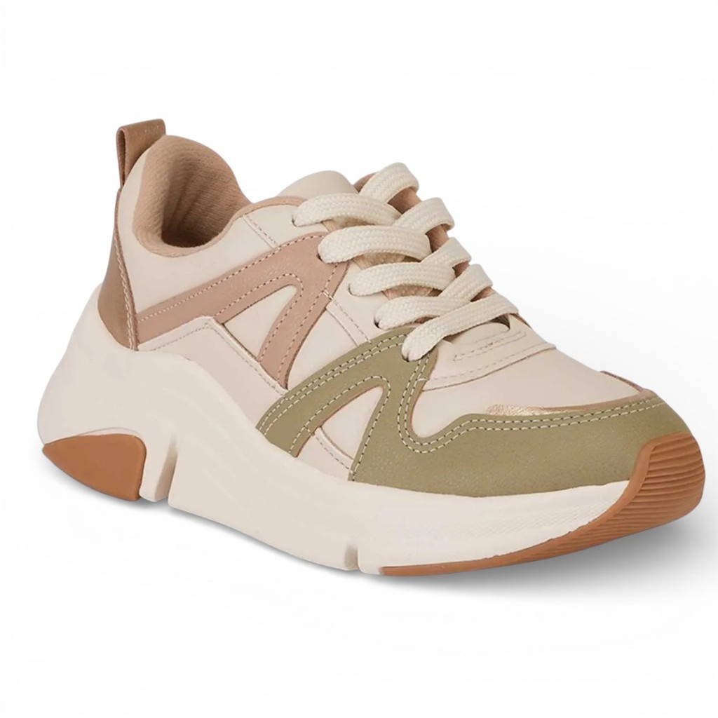 Tenis Feminino Casual Leve Solado Flat, Estiloso Elegante ,Flexivel Ultraconforto Original da Modare