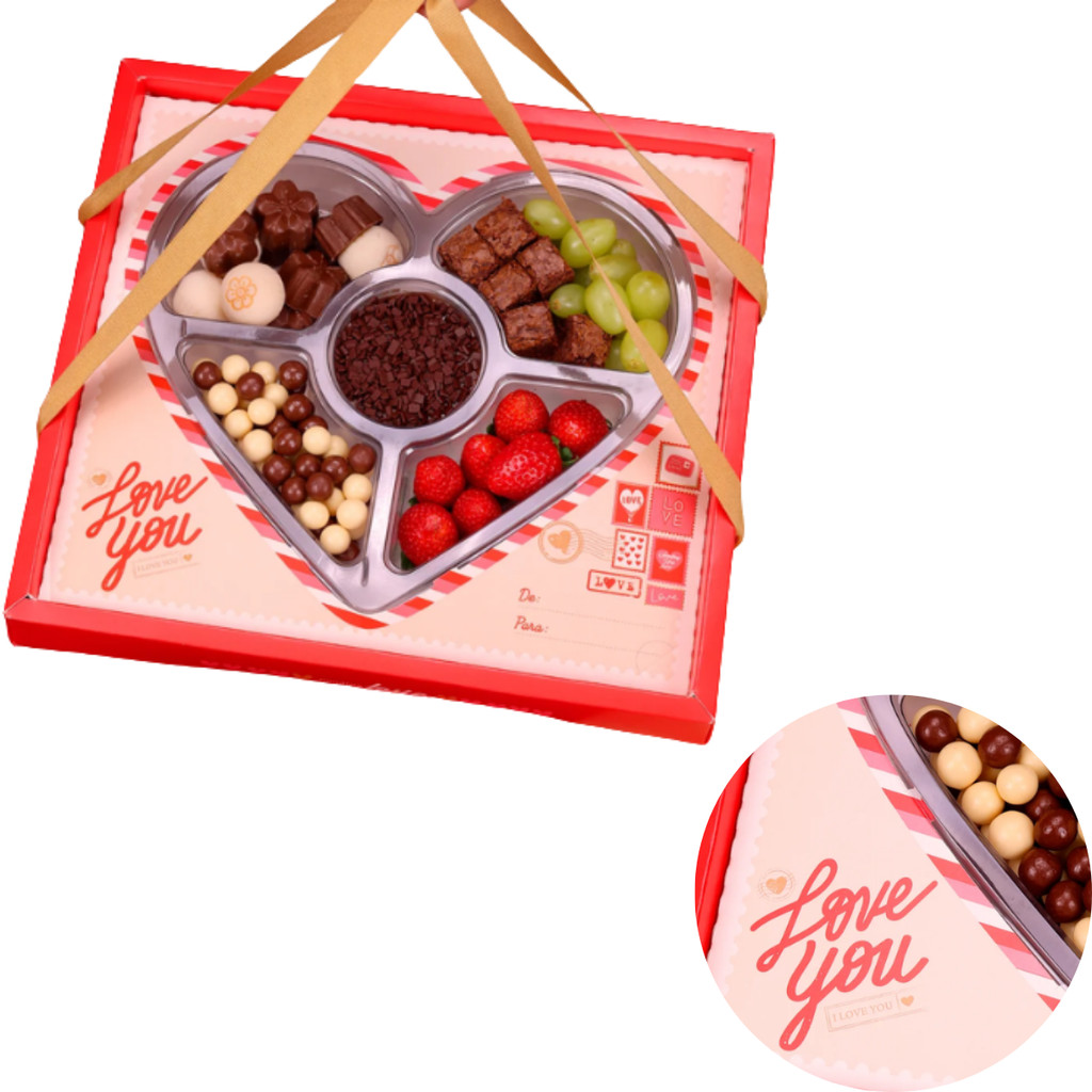 5 CAIXA COM PETISQUEIRA CORAÇÃO 5018 ( MÃES E NAMORADOS OUTLET ) em Oferta na Shopee