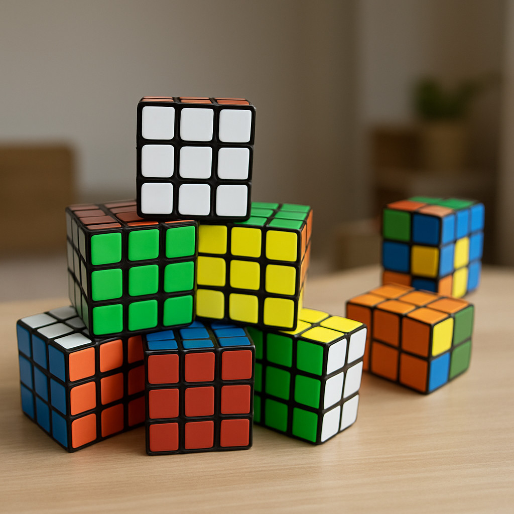 1/2/3 Cubo Mágico 5 x 5 x 5 Cm Clássico Para Adultos e Crianças Lembrancinha Atacado