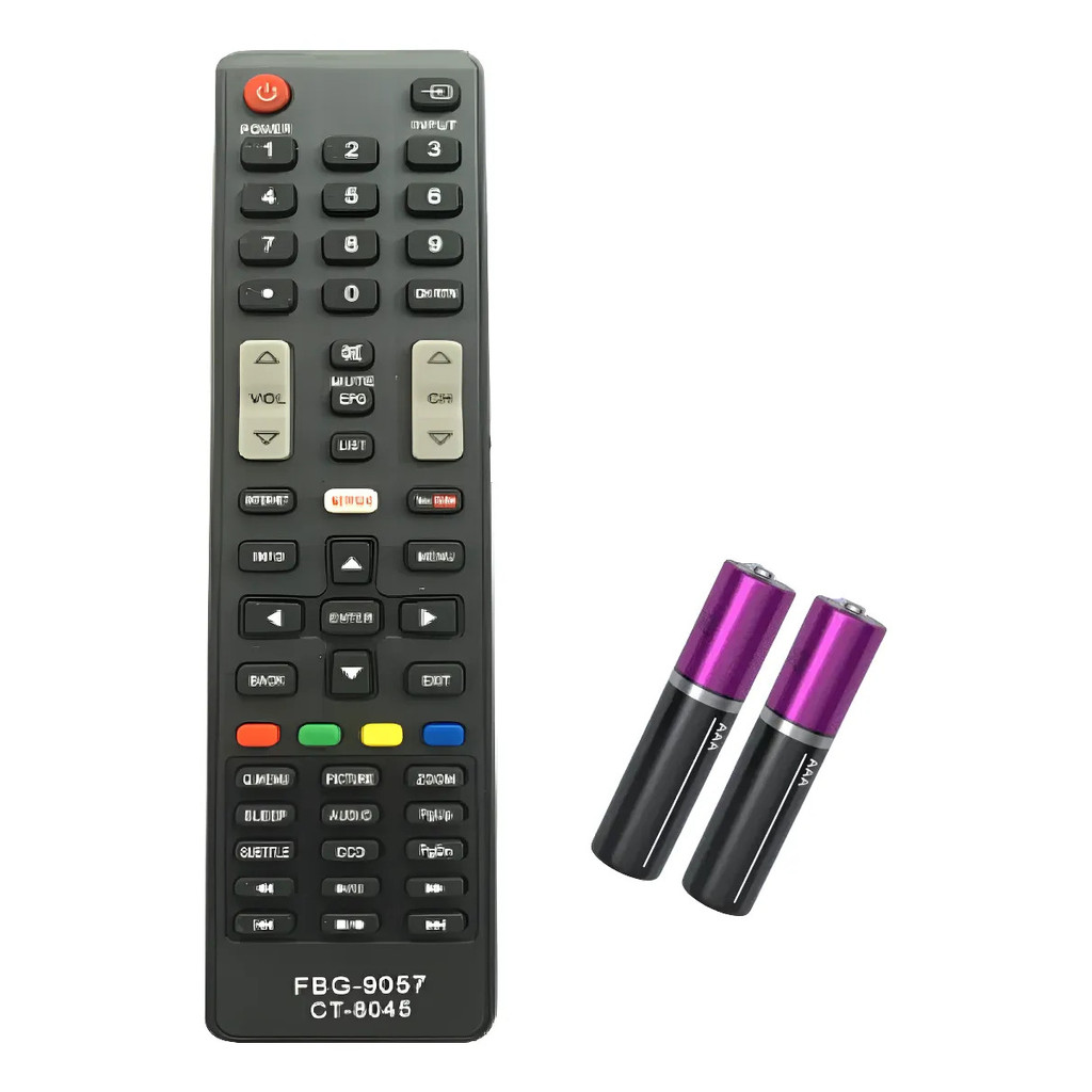 Controle Remoto Smart Compatível C/toshiba Youtube/netflix