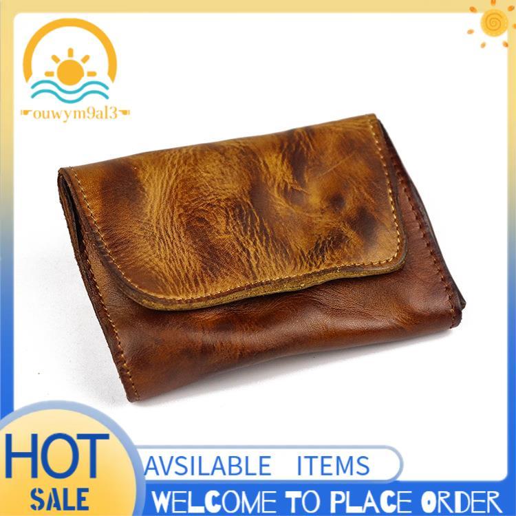 Bolso De Moedas Retrô Feito À Mão , Mini Carteira Fashion , Bolsa/Dinheiro/Estojo De Cartão Para Homens E Mulheres