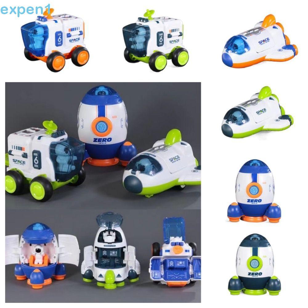 Brinquedos De Exploração Espacial EXPEN , Brinquedo De Carro De Inércia De Foguete De Astronauta De Nave , Avião Diverti