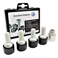 Kit Parafusos Roda Antifurto Vw Fox 15 a 22 Golf 16 a 19